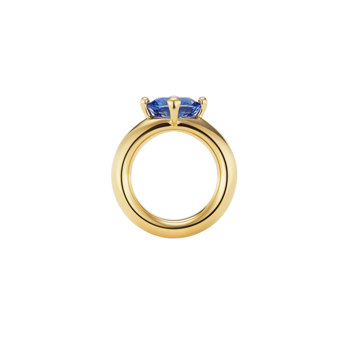 E/W Ceylon Blue Sapphire Ring