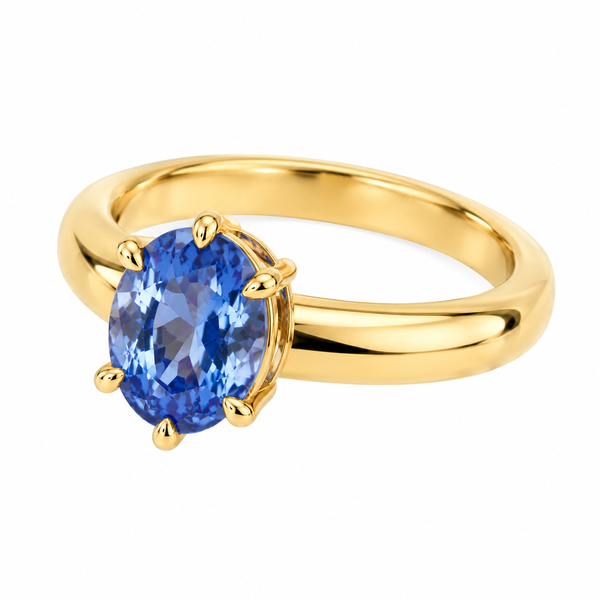 Éclat Blue Sapphire Ring