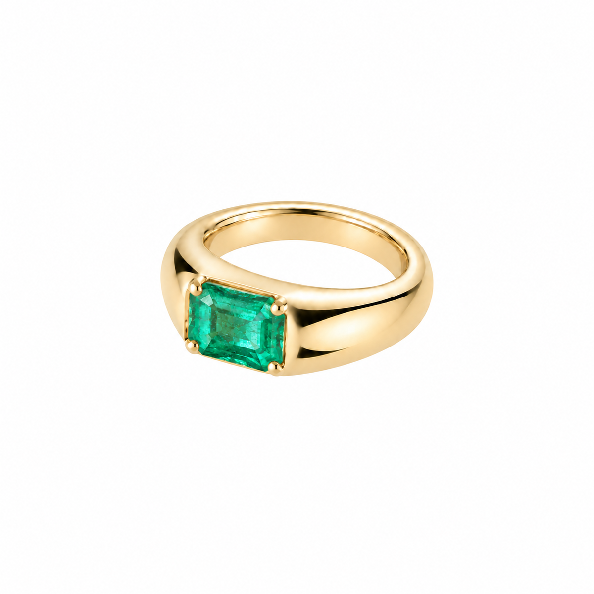 Cliché Columbian Emerald Ring