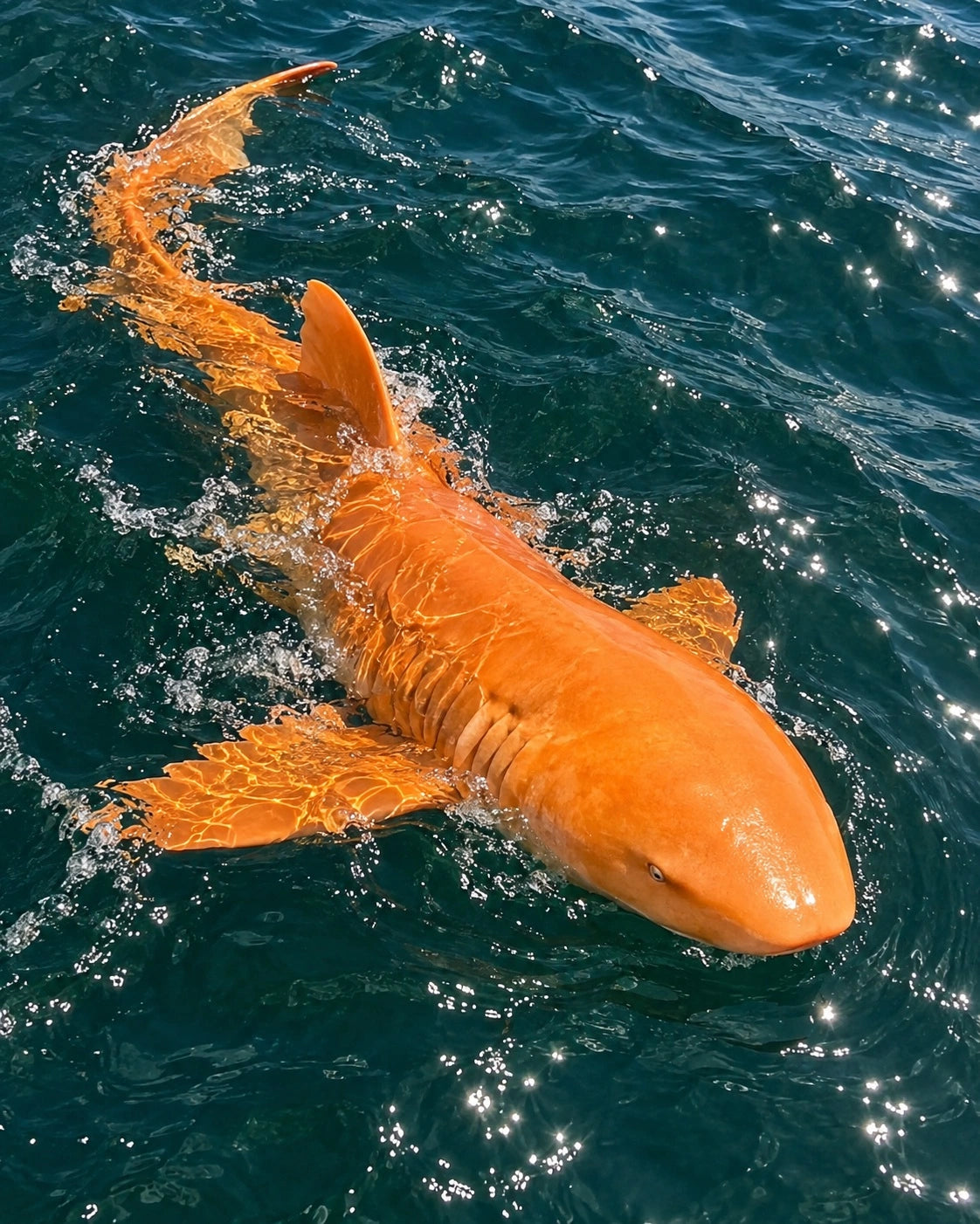 Orange shark